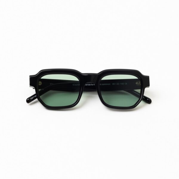 COMMON SENSE 017 BLACK & LIGHT GREEN